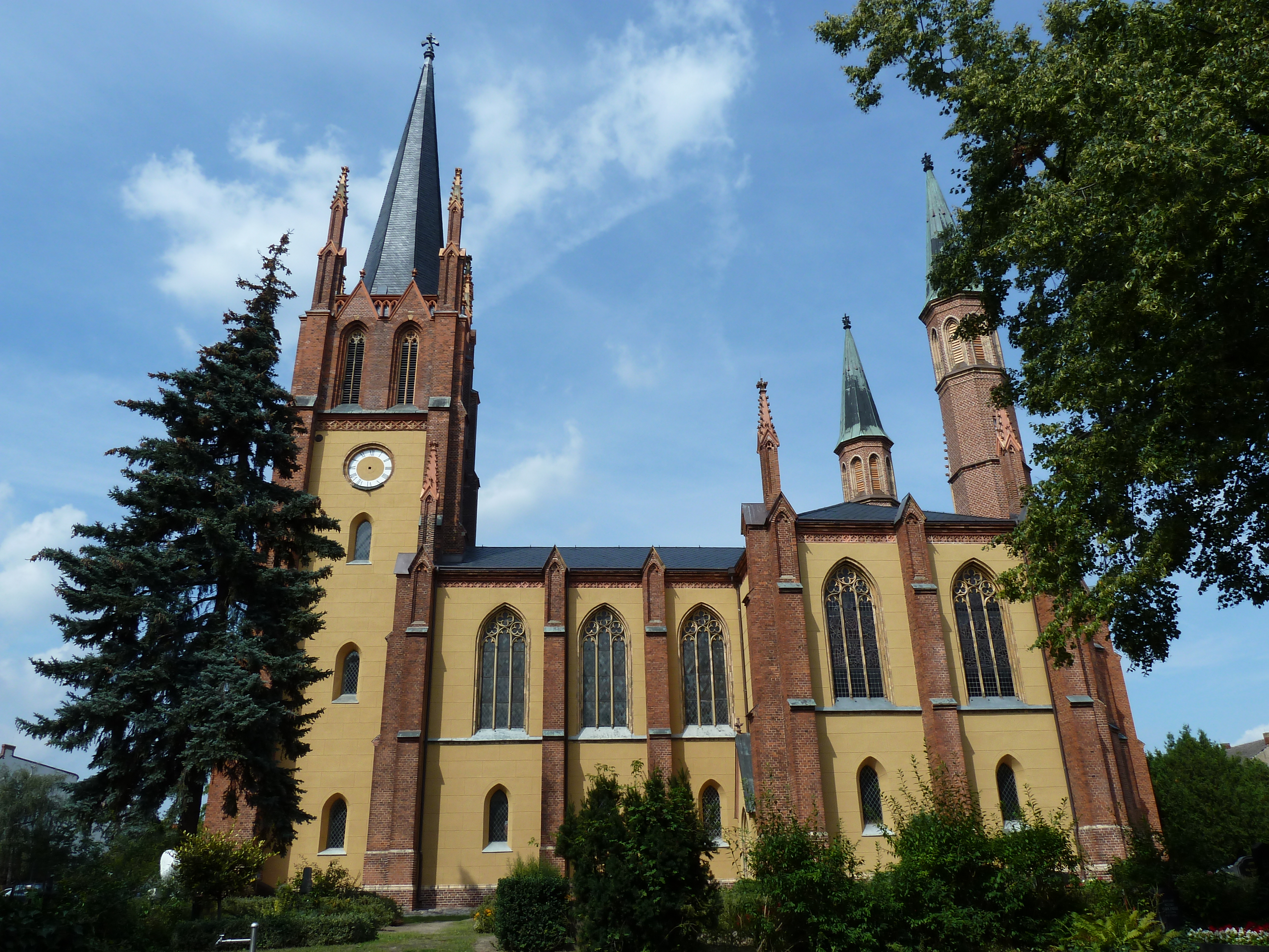 Gotische Kirche in Werder Havel