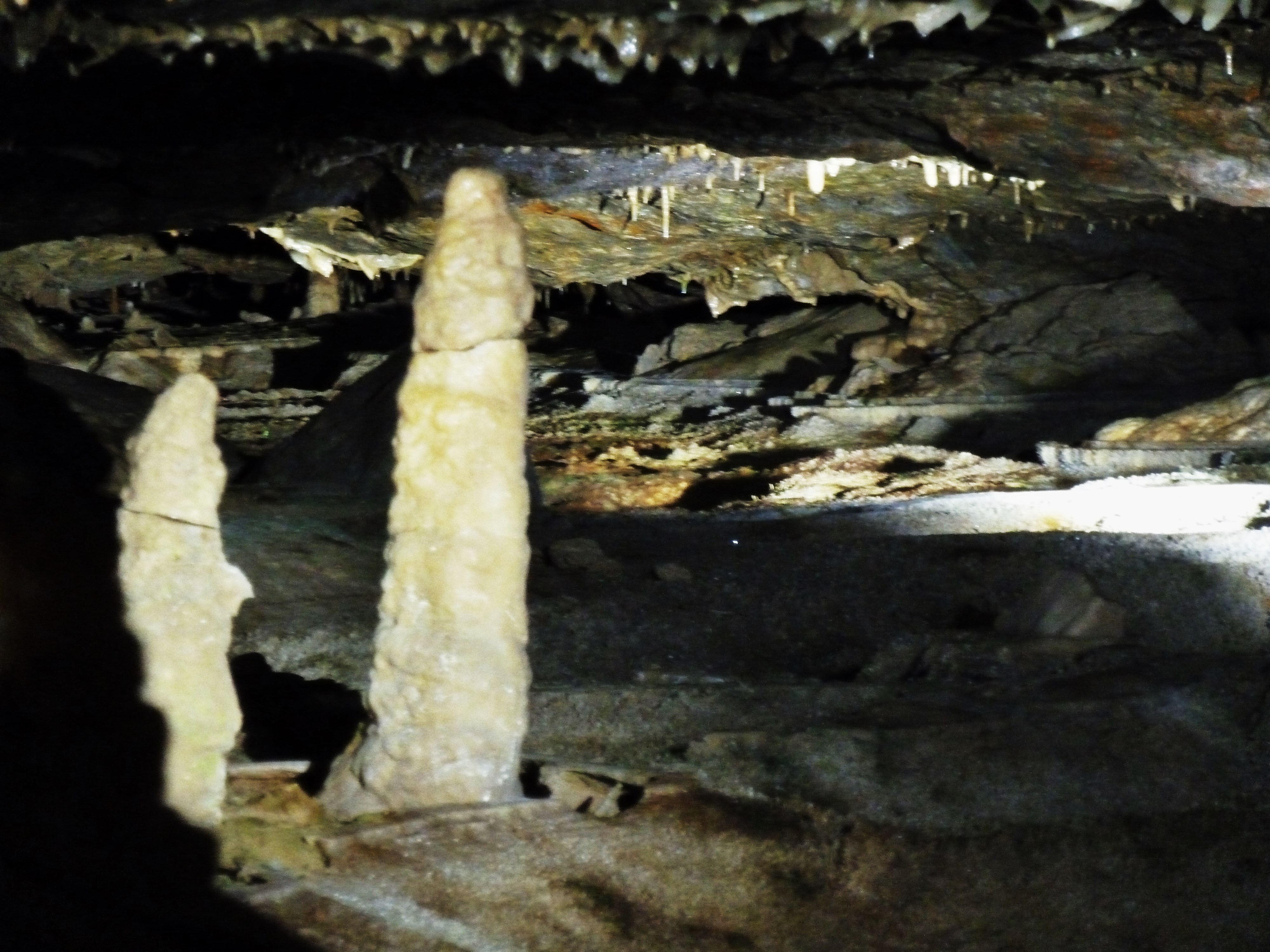 Schillat Höhle
Stalagmiten, die sehen verdächtig aus