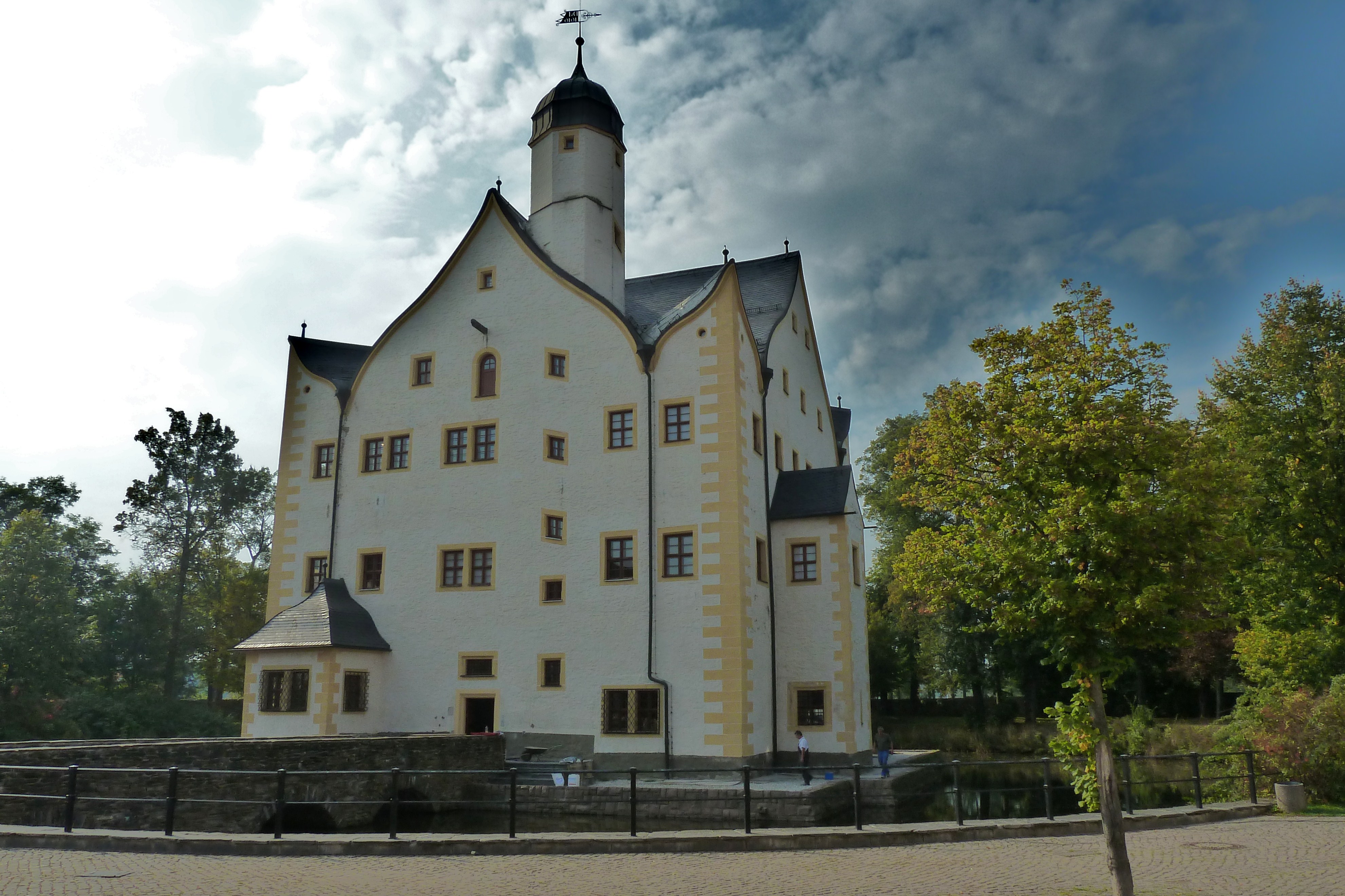 Wasserschloss Klaffenbach bei Chemnitz