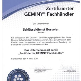 Zertifizierter Geminyhändler