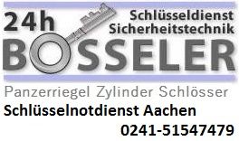 Logo von Bosseler Schlüsseldienst Aachen in Aachen