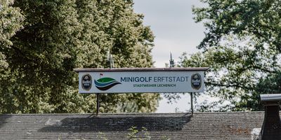 Minigolf Erftstadt an Stadtweiher in Erftstadt