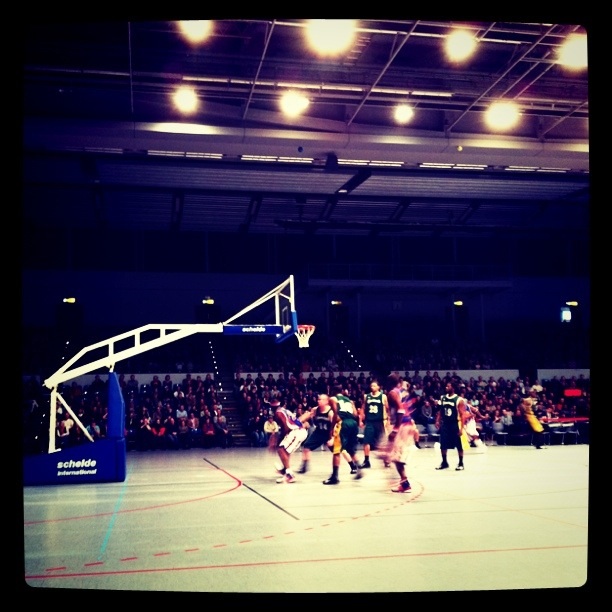 Die Harlem Globetrotters in der Alsterdorfer Sporthalle