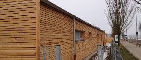 Fassadenbau bei Holzbau Böll GmbH