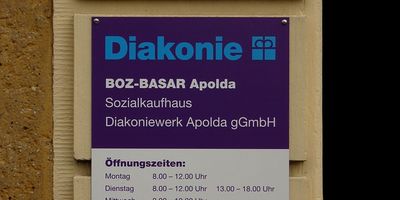 BOZ-Basar Sozialkaufhaus (Diakoniewerk) in Apolda