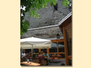 Einblick in unseren Biergarten