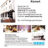 Hotel Restaurant Konert in Bergheim an der Erft