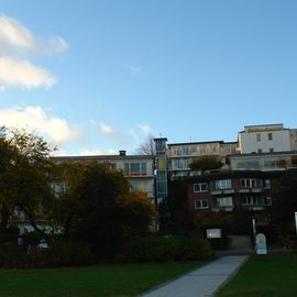 Blick auf den Gesamtkomplex mit Haus Romantica und Bellevue