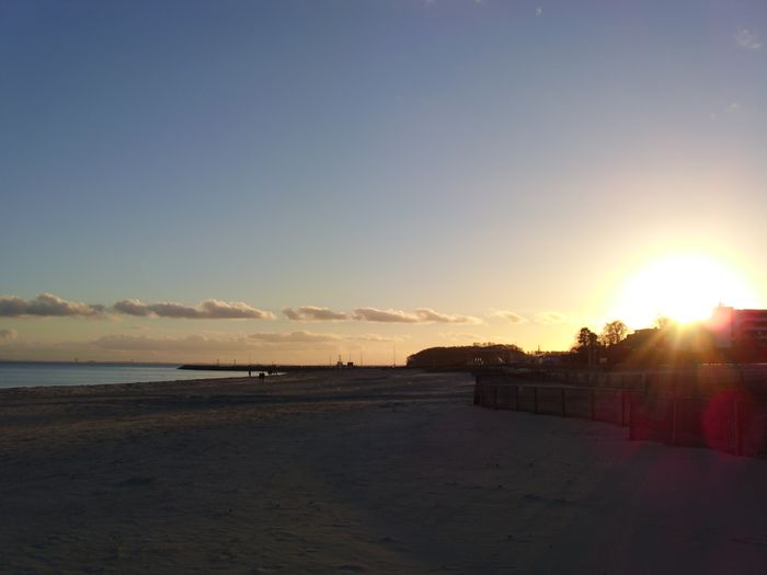 ..und am Abend ein toller Blick auf den Yacht - Hafen