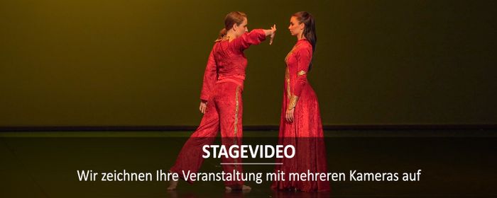 Stagevideo - Wir zeichnen Ihre Veranstaltung mit mehreren Kameras auf.