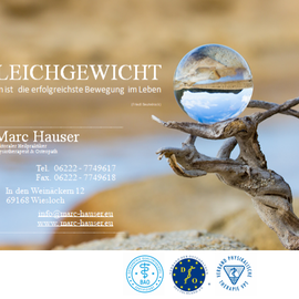 Hauser Marc Physiotherapeut in Wiesloch