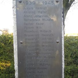 Kriegerdenkmal Mündelheim in Duisburg