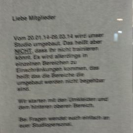 Ankündigung des Umbaus..
Gut Ding braucht Weile, erste Ankündigung war ja schon für das letzte Jahr im 4.Quartal ;-)