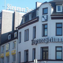Das Gebäude der Siegener Zeitung im März 2011