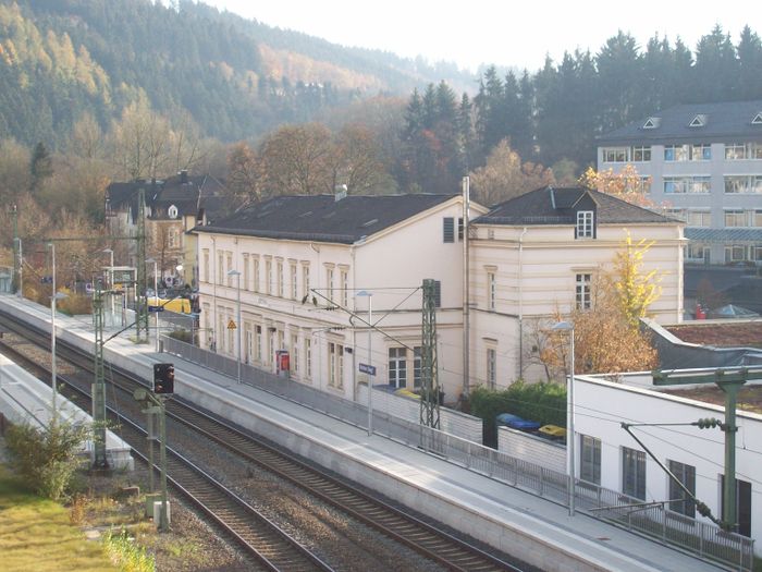 Der Bahnhof in Kirchen a.d. Sieg