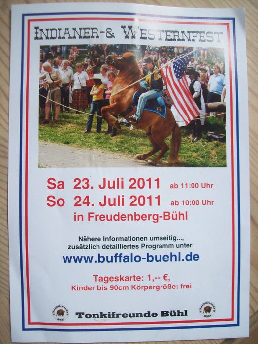 Flyer zum Fest