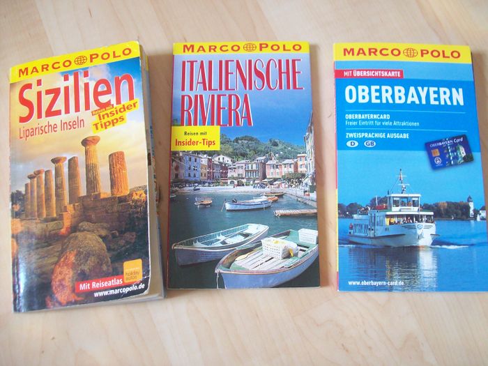 Auch die Marco Polo Reiseführer erscheinen in der Mairdumont Verlagsgruppe