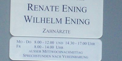Ening Renate , Wilhelm Zahnärztepraxis in Freudenberg in Westfalen
