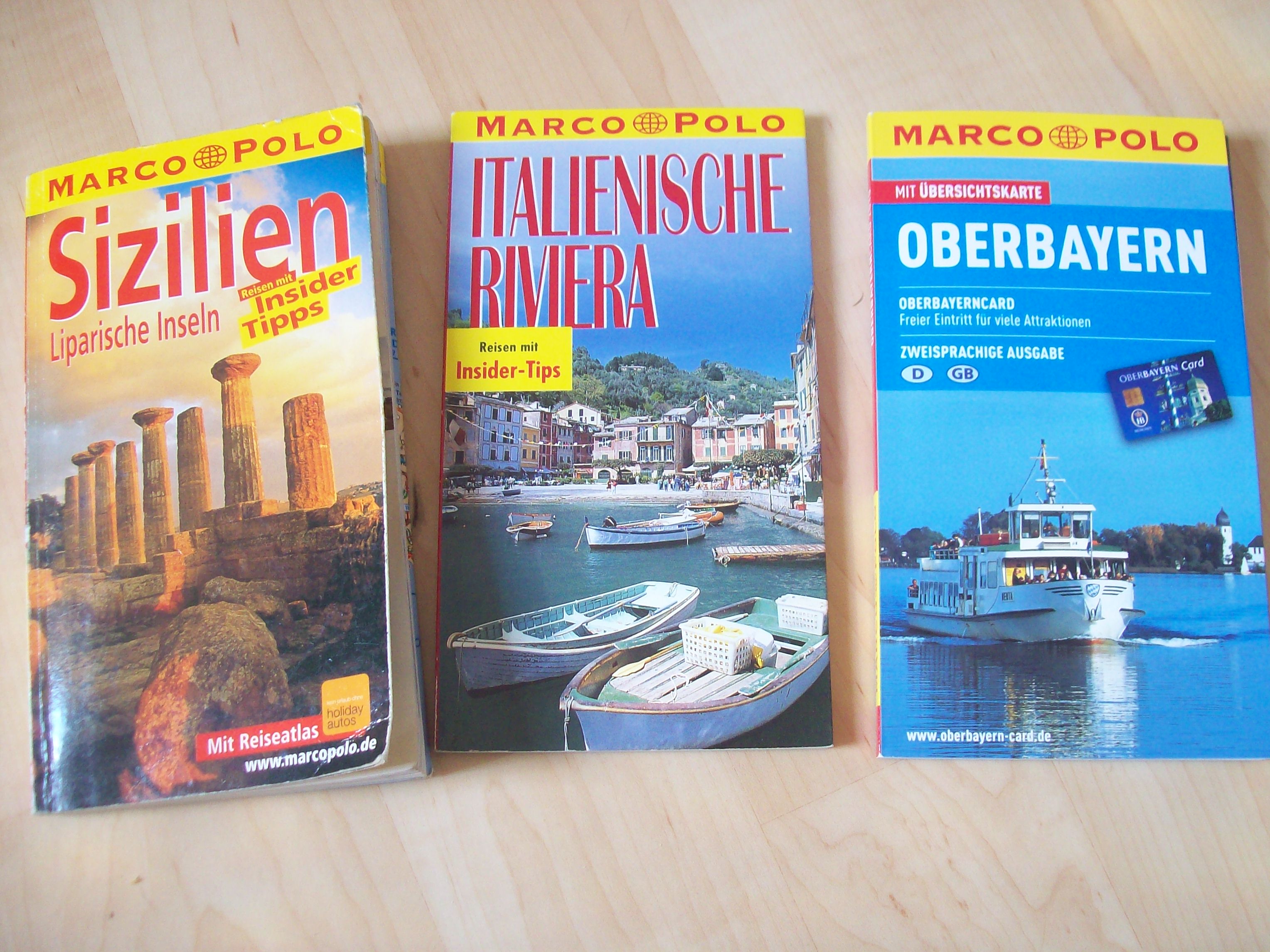 Auch die Marco Polo Reiseführer erscheinen in der Mairdumont Verlagsgruppe