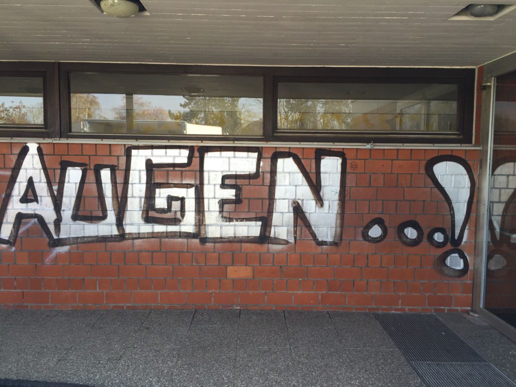 Graffitientfernung mit Trockeneis