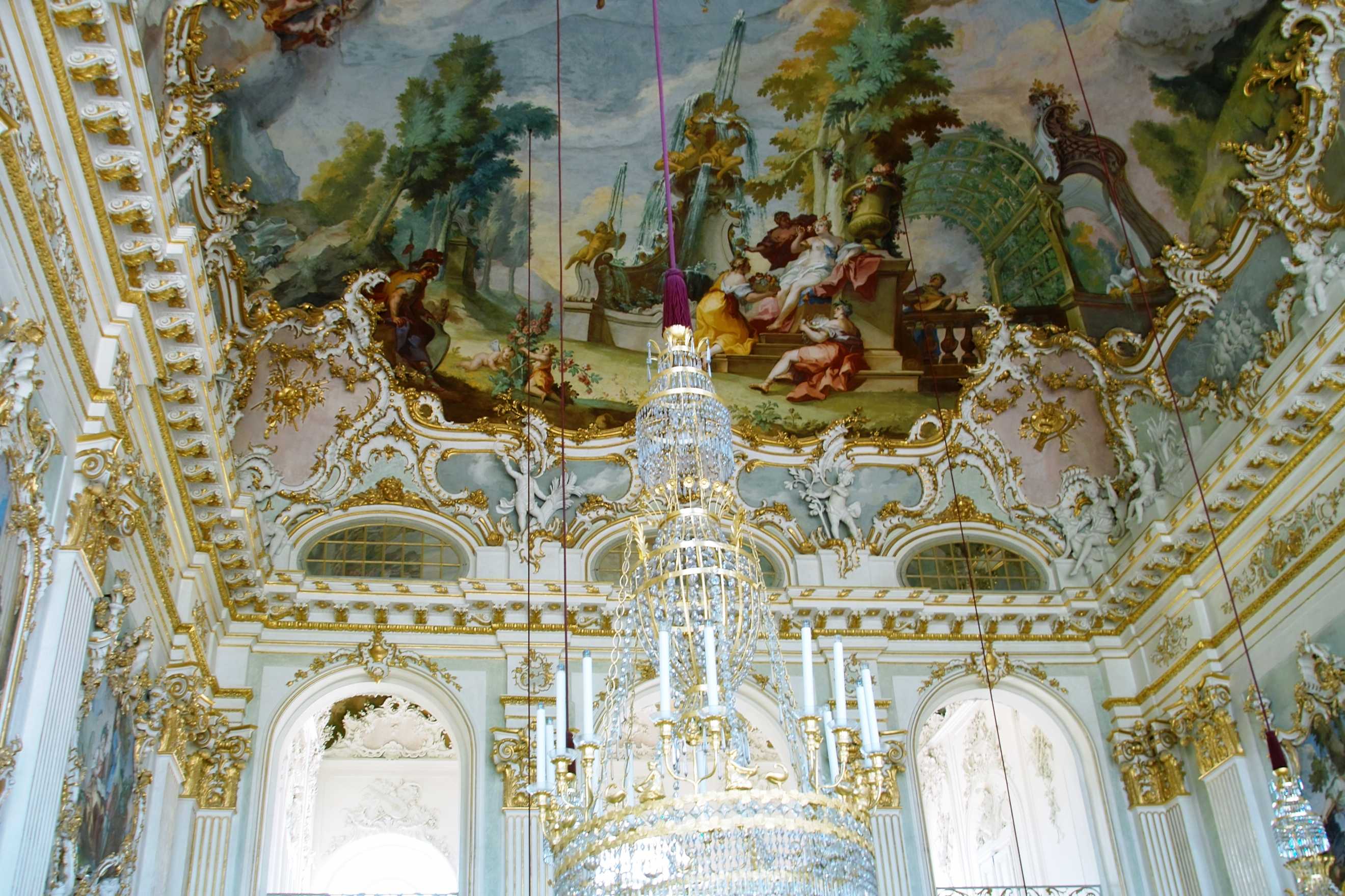 Bild 138 Schloß Nymphenburg in München