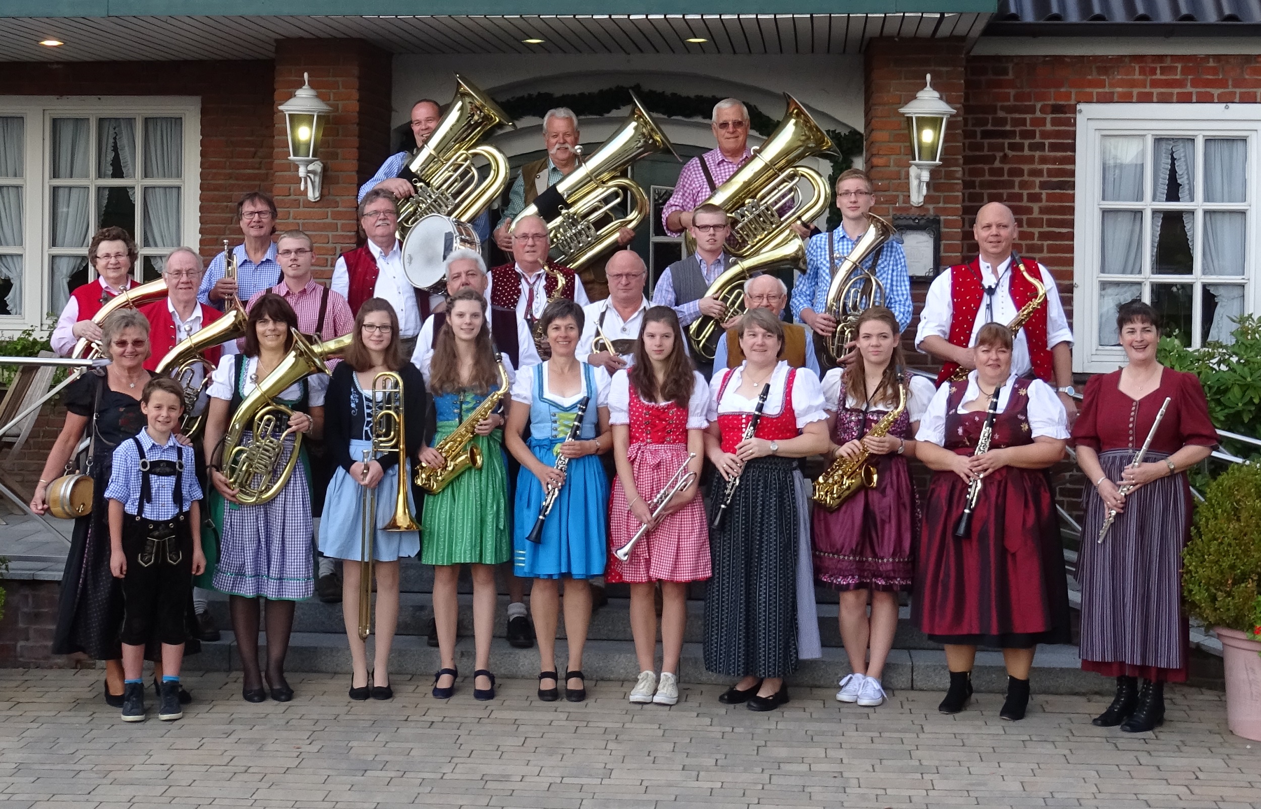 die Möhnsener Musikanten spielen auch auf vielen Oktoberfesten in Norddeutschland