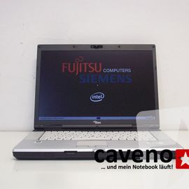 Bild zeigt ein repariertes Fujitsu-Siemens LifeBook P8110 Notebook, aus dem Service von Caveno in Berlin