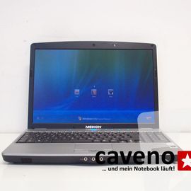 Bild zeigt ein repariertes Medion MD 96370 Notebook, aus dem Service von Caveno in Berlin