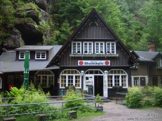 Bild 1 Gasthaus Waldidylle in Lohmen