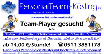 Logo von PersonalTeam-Kösling GmbH in Hannover