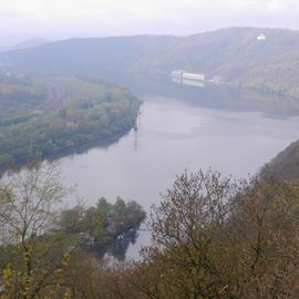 Blick auf die Flussbiegung