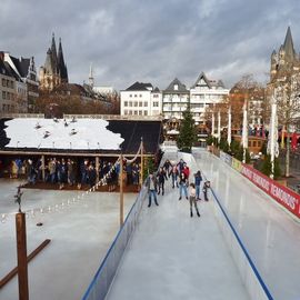 ... schwierige Klimaverhältnisse für den Eismeister