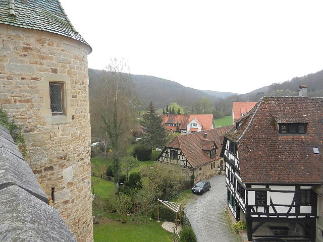 Blick von der Klostermauer