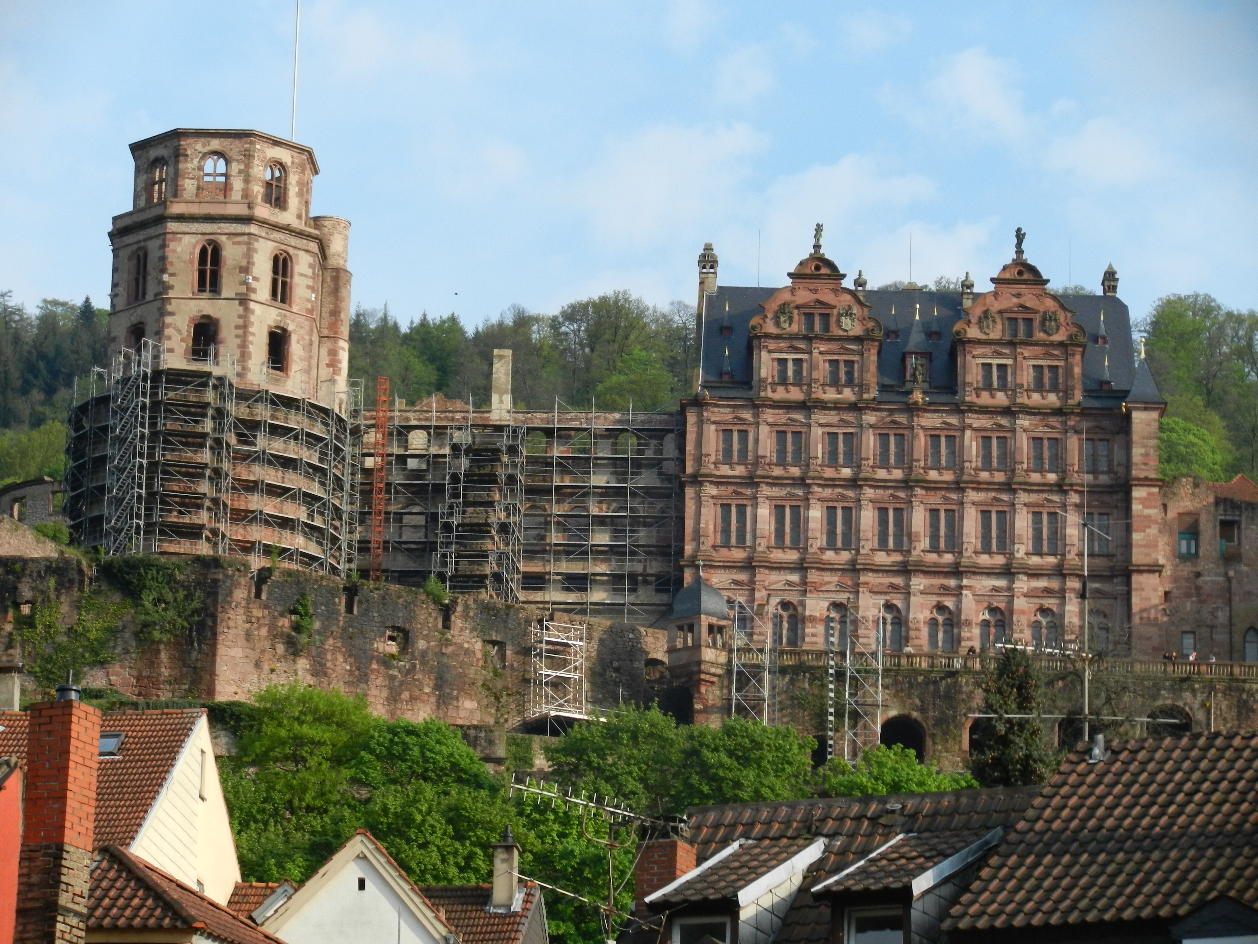 Bild 62 Schloss Heidelberg in Heidelberg