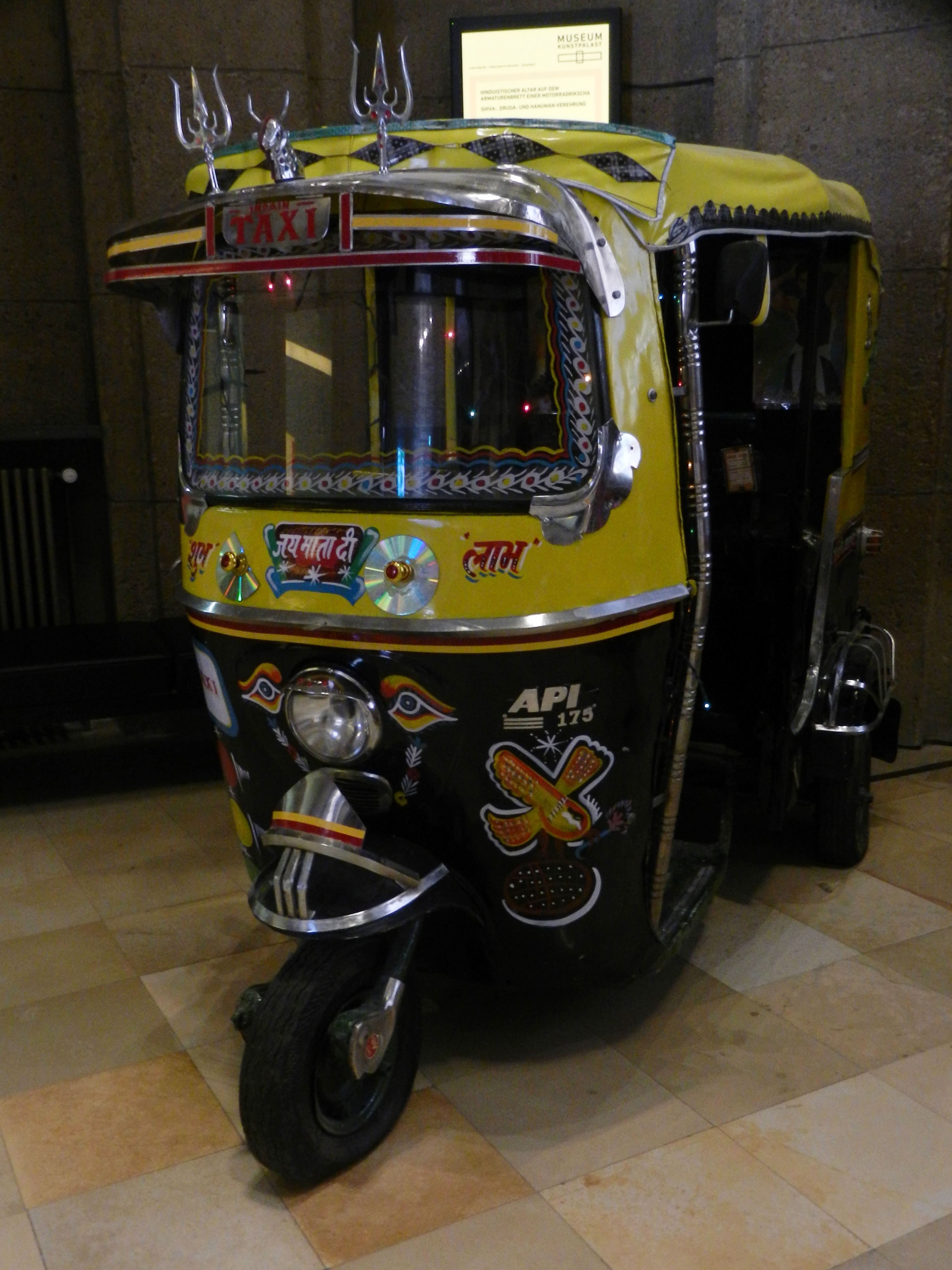 Tuktuk im Entrée