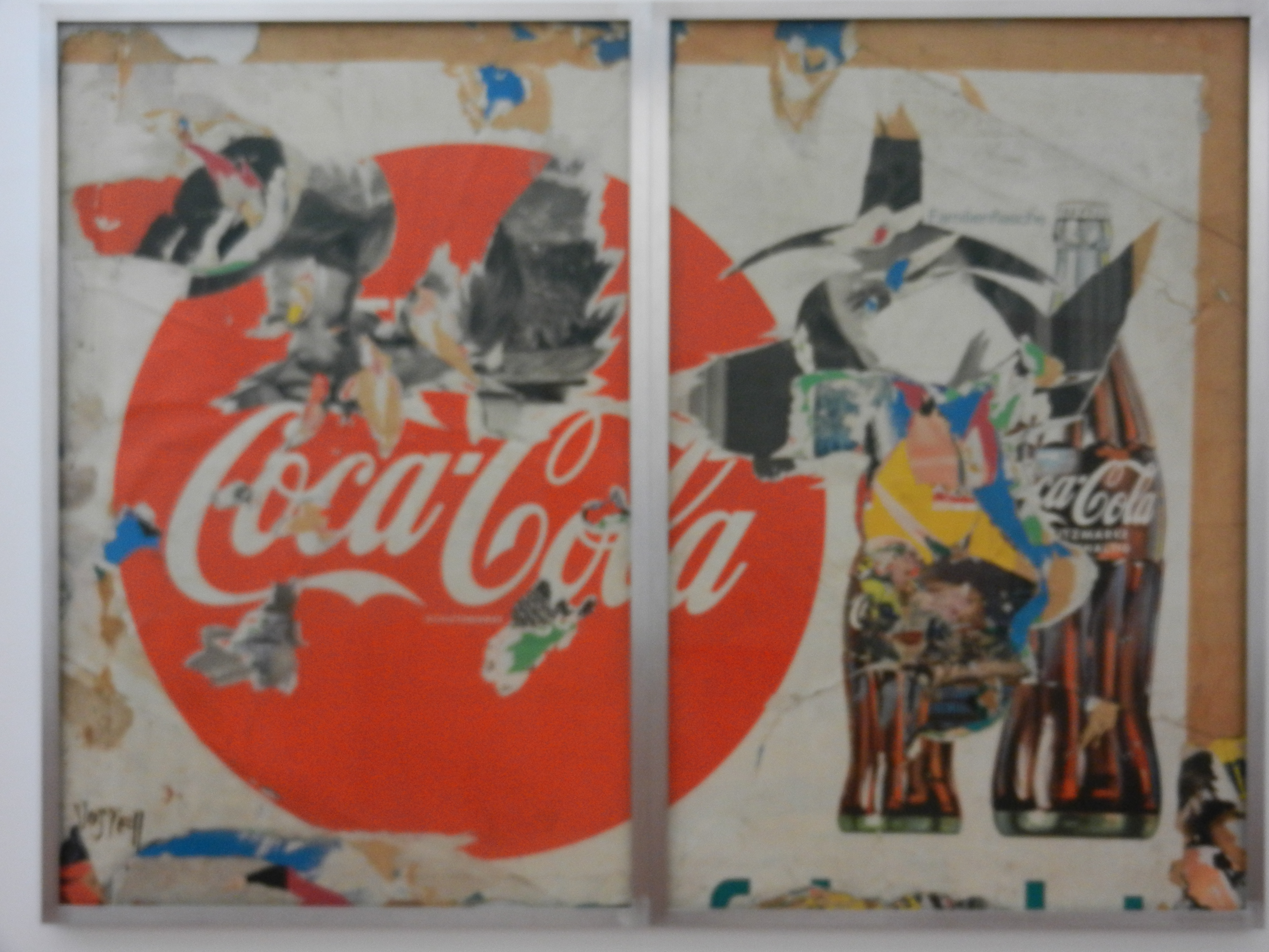 Wolf Vostell: Coca Cola, 1961