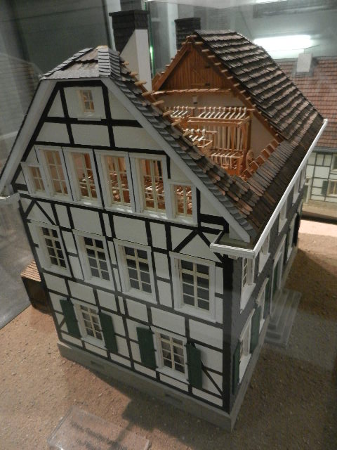 Modell einer Haus-Weberey