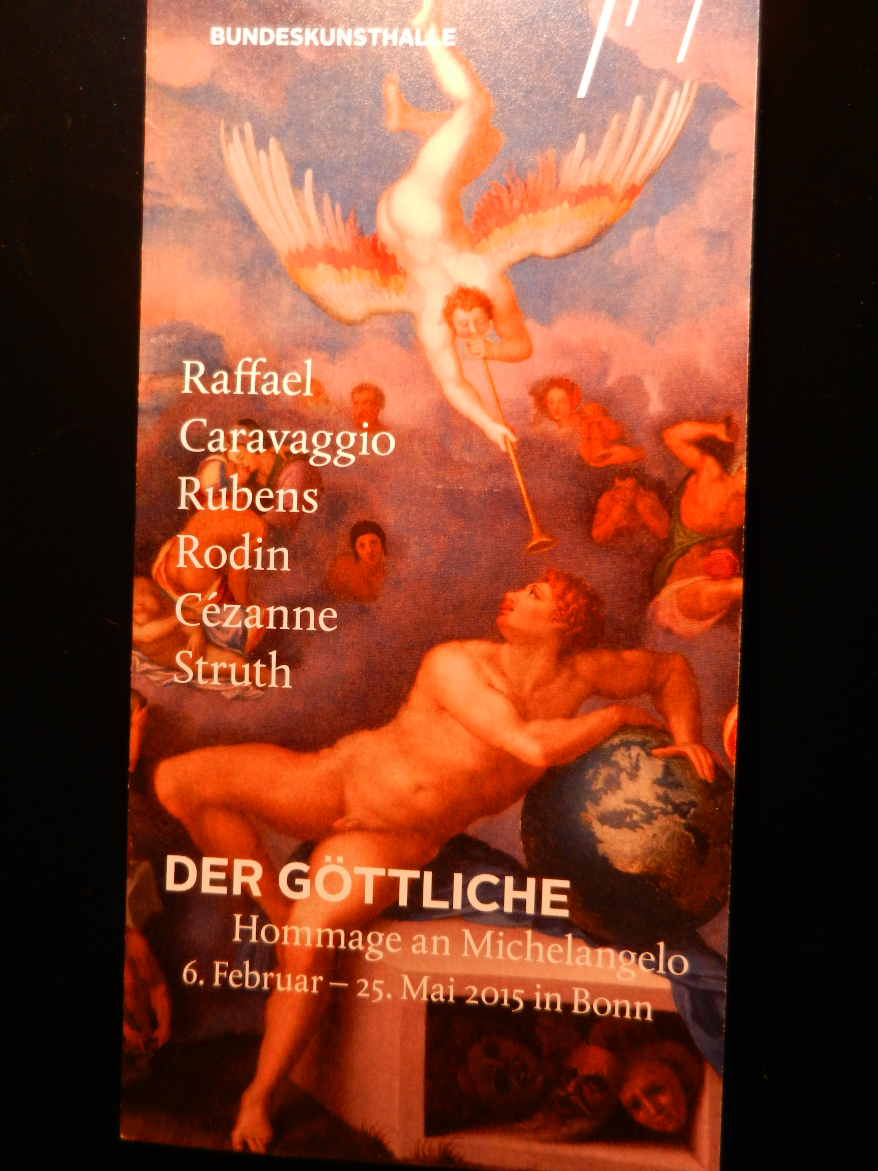 Michelangelo: Der Traum (Ausstellungsprospekt