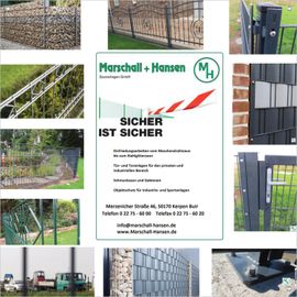 Marschall + Hansen Zaunanlagen GmbH in Kerpen im Rheinland