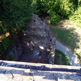 Ruine St. Barbara-Kapelle in Karlsbad