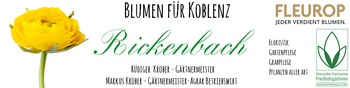 Logo von Blumen Rickenbach e.K. in Koblenz am Rhein