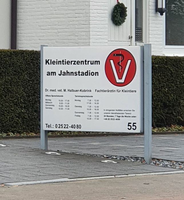 Kleintierzentrum am Jahnstadion - Dr. med. vet.M. Halbuer-Kobrink