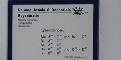 Dennerlein Jasmin Dr. Augenärztin Naturheilverfahren Akupunktur in Oelde