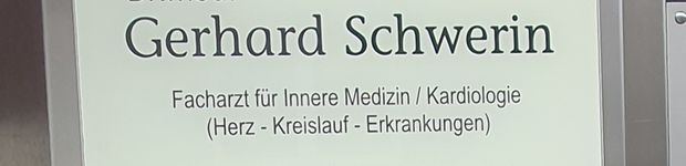 Bild zu Schwerin G. Dr.med. Facharzt für Innere Medizin-Kardiologie