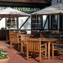 Terrasse Restaurant Gutshof Havelland