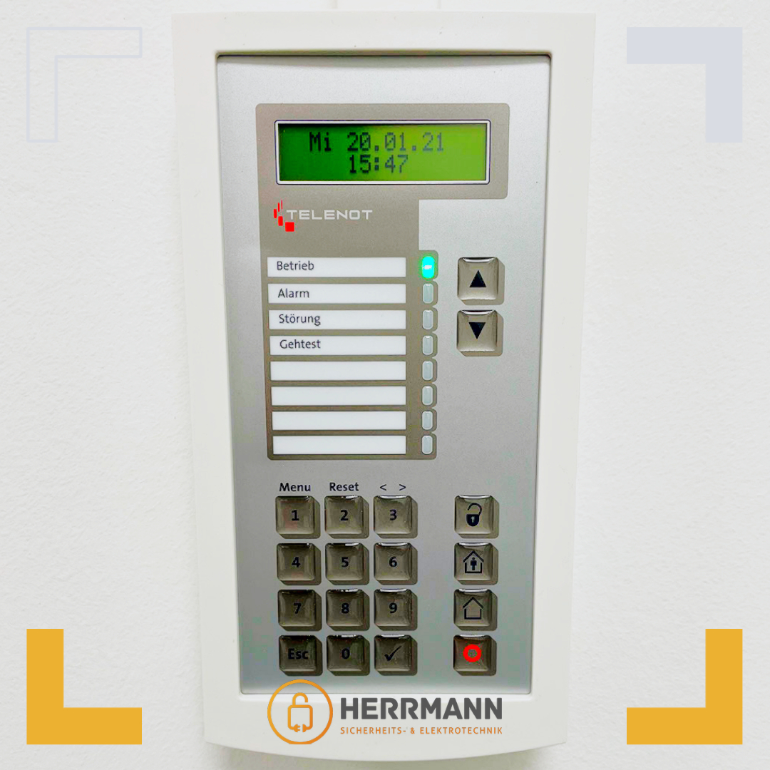 Alarmanlage / Sicherheitstechnik / HERRMANN Sicherheits- &amp; Elektrotechnik