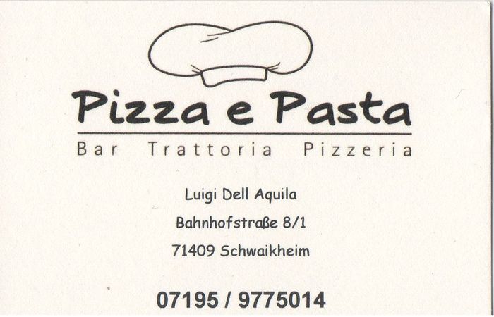Nutzerbilder Pizza e pasta, Inh.Luigi Dell Aquila