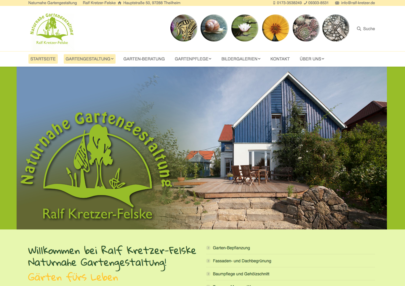 Ralf Kretzer-Felske Webseite