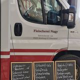 Fleischerei Nagy GmbH Verkaufswagen Chemnitzer Wochenmarkt in Chemnitz in Sachsen