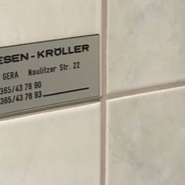 Kröller Andreas Fliesenlegermeister in Gera